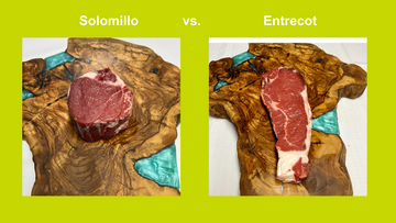 Diferencia entre solomillo y entrecot