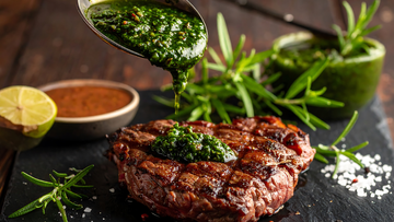 Cómo preparar carne con chimichurri