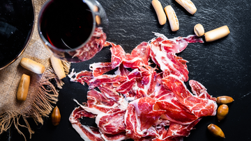 Qué es un jamón de cebo de campo