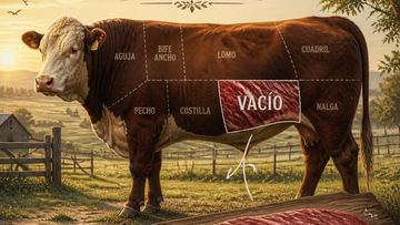 ¿Qué tipo de carne es el vacío?