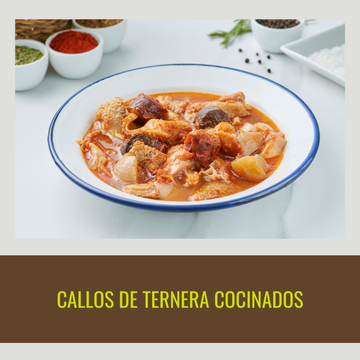 4 Barquetas de Callos de ternera cocinados 450 g/ unidad