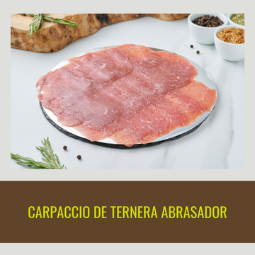 8 Carpaccios de Ternera Abrasador