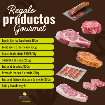 Regalo productos gourmet