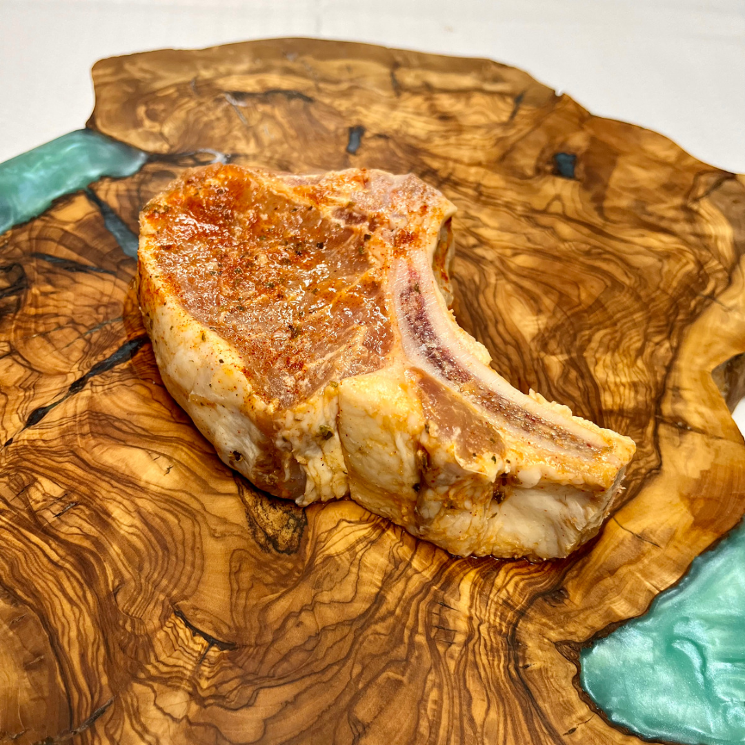 6 Entrecot de ibérico al aroma del monte, 250g/unidad